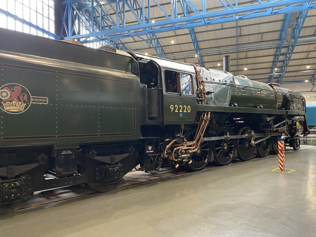 92220 Evening Star at the National Railway Museum